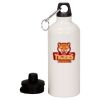 20 oz Aluminum Water Bottle with Carabiner Thumbnail