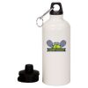20 oz Aluminum Water Bottle with Carabiner Thumbnail
