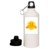 20 oz Aluminum Water Bottle with Carabiner Thumbnail