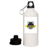 20 oz Aluminum Water Bottle with Carabiner Thumbnail