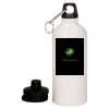20 oz Aluminum Water Bottle with Carabiner Thumbnail