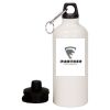 20 oz Aluminum Water Bottle with Carabiner Thumbnail