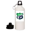 20 oz Aluminum Water Bottle with Carabiner Thumbnail
