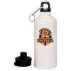20 oz Aluminum Water Bottle with Carabiner Thumbnail