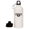 20 oz Aluminum Water Bottle with Carabiner Thumbnail