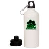 20 oz Aluminum Water Bottle with Carabiner Thumbnail