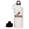 20 oz Aluminum Water Bottle with Carabiner Thumbnail