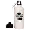 20 oz Aluminum Water Bottle with Carabiner Thumbnail