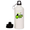 20 oz Aluminum Water Bottle with Carabiner Thumbnail