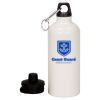 20 oz Aluminum Water Bottle with Carabiner Thumbnail