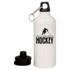 20 oz Aluminum Water Bottle with Carabiner Thumbnail