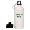 20 oz Aluminum Water Bottle with Carabiner Thumbnail