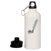 20 oz Aluminum Water Bottle with Carabiner Thumbnail