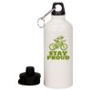 20 oz Aluminum Water Bottle with Carabiner Thumbnail