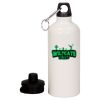 20 oz Aluminum Water Bottle with Carabiner Thumbnail