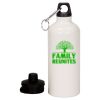 20 oz Aluminum Water Bottle with Carabiner Thumbnail