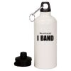 20 oz Aluminum Water Bottle with Carabiner Thumbnail