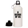 20 oz Aluminum Water Bottle with Carabiner Thumbnail