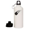 20 oz Aluminum Water Bottle with Carabiner Thumbnail