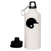 20 oz Aluminum Water Bottle with Carabiner Thumbnail
