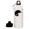 20 oz Aluminum Water Bottle with Carabiner Thumbnail