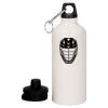 20 oz Aluminum Water Bottle with Carabiner Thumbnail