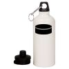 20 oz Aluminum Water Bottle with Carabiner Thumbnail