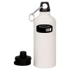 20 oz Aluminum Water Bottle with Carabiner Thumbnail