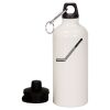20 oz Aluminum Water Bottle with Carabiner Thumbnail
