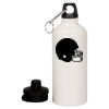 20 oz Aluminum Water Bottle with Carabiner Thumbnail