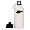 20 oz Aluminum Water Bottle with Carabiner Thumbnail