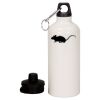 20 oz Aluminum Water Bottle with Carabiner Thumbnail
