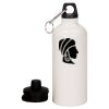 20 oz Aluminum Water Bottle with Carabiner Thumbnail