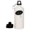 20 oz Aluminum Water Bottle with Carabiner Thumbnail