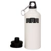 20 oz Aluminum Water Bottle with Carabiner Thumbnail