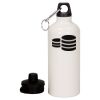 20 oz Aluminum Water Bottle with Carabiner Thumbnail