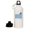 20 oz Aluminum Water Bottle with Carabiner Thumbnail