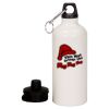 20 oz Aluminum Water Bottle with Carabiner Thumbnail