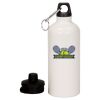 20 oz Aluminum Water Bottle with Carabiner Thumbnail