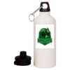 20 oz Aluminum Water Bottle with Carabiner Thumbnail