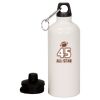 20 oz Aluminum Water Bottle with Carabiner Thumbnail
