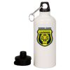 20 oz Aluminum Water Bottle with Carabiner Thumbnail