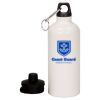 20 oz Aluminum Water Bottle with Carabiner Thumbnail