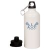 20 oz Aluminum Water Bottle with Carabiner Thumbnail