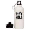 20 oz Aluminum Water Bottle with Carabiner Thumbnail