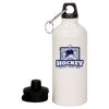 20 oz Aluminum Water Bottle with Carabiner Thumbnail