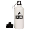 20 oz Aluminum Water Bottle with Carabiner Thumbnail