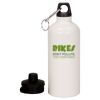 20 oz Aluminum Water Bottle with Carabiner Thumbnail