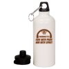20 oz Aluminum Water Bottle with Carabiner Thumbnail