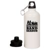 20 oz Aluminum Water Bottle with Carabiner Thumbnail